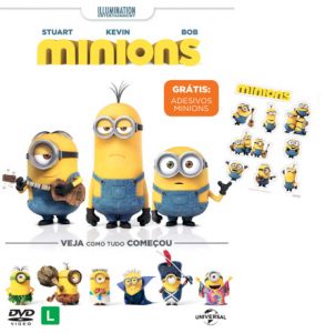 Dvd minions - presente para criança