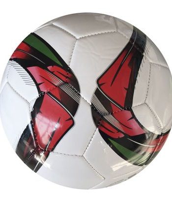 Bola de Futebol - Branca com Detalhes - DTC